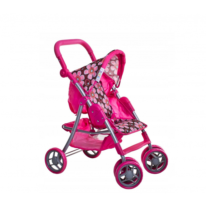 Doris Sports Stroller for Dolls 9352 Hot Pink 3