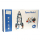 Aga Children's Wooden Rocket Ship