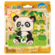 Aga Educational wooden blocks Safari 9 pcs