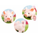 Interactive plush pig ZA3451