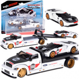 Maisto set metal car Flatbed Ford GT Heritage 2021 1:64 ZA5957 universal