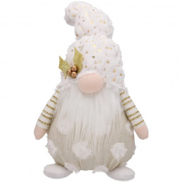 Christmas elf gnome with lights - 45 cm