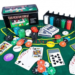 B10B POKER SET 200 PIECES.