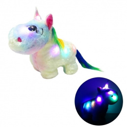 B48H1 GLOWING UNICORN BEAR LED PINK