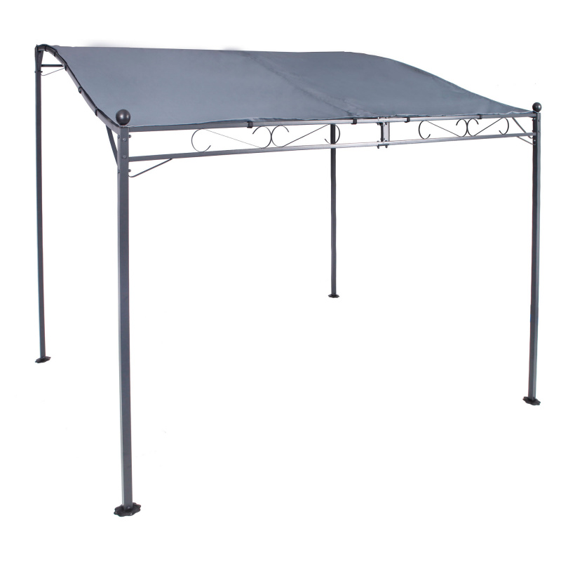 Linder Exclusiv Garden gazebo Canvas 2,5x3 m Grey