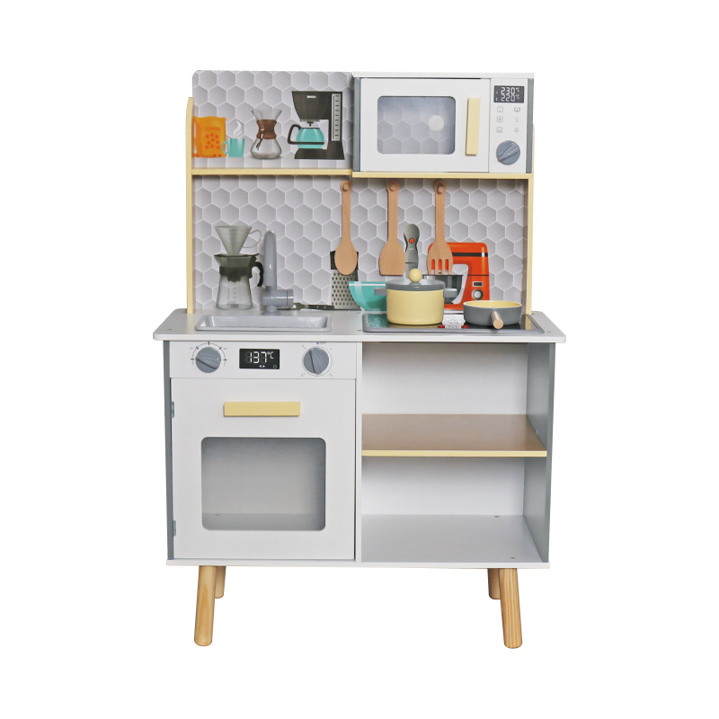 Aga4Kids Wooden Kitchen MR6076 Grey