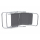 Aga Garden Lounger SIESTA Light Grey