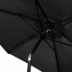 Aga Tilt Garden Parasol 250 cm Black