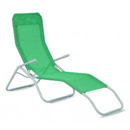 Aga Garden Lounger SIESTA Green