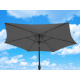 Linder Exclusiv Tilting Parasol 250 cm Light Grey