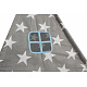 Aga4Kids Baby Teepee Stars Grey and Blue