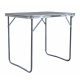 Aga Folding Camping Table 70x50x60 cm Grey