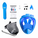 Aga Children's Full-Face Snorkeling Mask XS Blue