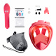 Aga Children's Full-Face Snorkeling Mask XS Pink