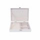 Aga Jewelry Box 20x15x5 cm White