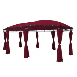 Aga Garden gazebo PAVILON OVAL MC3629 Burgundy