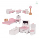 Wooden dollhouse LULILO Tulipo 70 cm