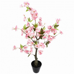 Artificial Cherry Blossom Tree in Pot Pink - 80 cm