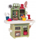 Kitchen with light and sound functions green