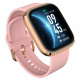 Garett GRC STYLE Smartwatch Gold with Pink Silicone Strap