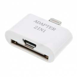 K561B 2-IN-1 ADAPTER FOR IPHONE 5