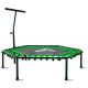 Aga Smart FITNESS Trampoline 130 cm Green + handle