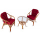 Aga Ratan Set SITA Brown/Red