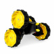 Aga4Kids Double-Sided Remote Control Car Yellow