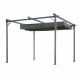 Aga Garden Pavilion 3x3 m Grey