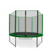 Aga SPORT PRO Trampoline 220 cm Dark Green + protective net