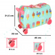 Aga Children's Travel Suitcase on Wheels Ice Cream Design