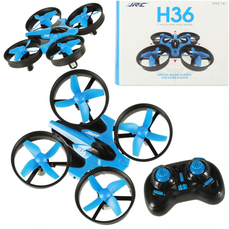 Aga RC Mini Drone JJRC H36 2.4GHz 4CH blue