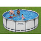 Steel Pro MAX Pool 396x122 13FT BESTWAY 5in1 Rack + Accessories