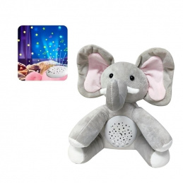 L67D PROJECTOR PLUSH ELEPHANT TEDDY BEAR HUMMER