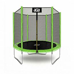 Aga SPORT TOP Trampoline 180 cm Light Green + Safety Net