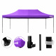 Aga Sales Stand without Sidewalls 3x6 m Purple