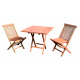Linder Exclusiv Teak set TEAK BALKON SET TH023 - Magda sale