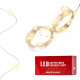 Aga LED Light Curtain 3x3m 300 LED Warm White