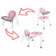 Aga Children's High Chair 3-in-1 Pink