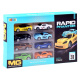 Set of 8 metal cars ZA3234