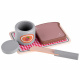 Wooden toaster for children with accessories ZA4122