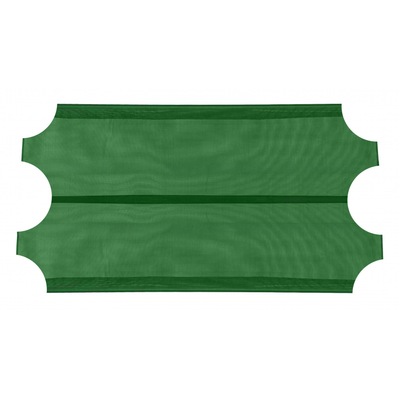 Spare parts for garden swing 8078 woven seat in green