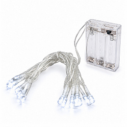 Linder Exclusiv Battery operated Christmas chain 30 LED Cold White