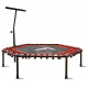 Aga Smart FITNESS Trampoline 130 cm Red + handle
