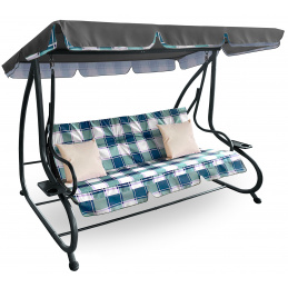 Aga Garden Swing 2in1 GRANDLUX XXL Square Green