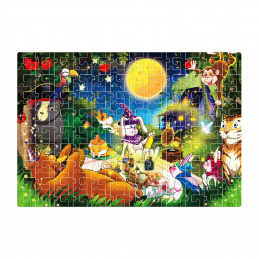 Aga4Kids Children's Puzzle Animals in the Forest 216 pieces