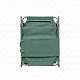 Aga 2x Garden Reclining Lounger with Canopy Light Green