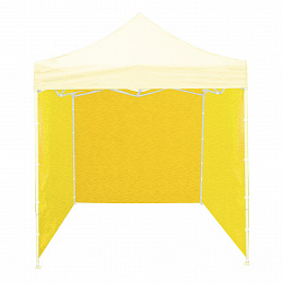 Aga Sidewall for Sales Stand 2x2m Yellow