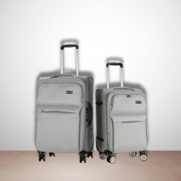 Aga Travel Luggage Set MR4676 Light Grey 2CZ052 - 2.QUALITY