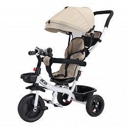Aga Multifunctional Tricycle Beige 6DZ142 - SECOND QUALITY